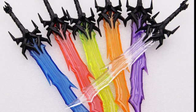 DW-TP09 TFP Clear Sword All Clear Dark Tyrant Skybreaker Sword