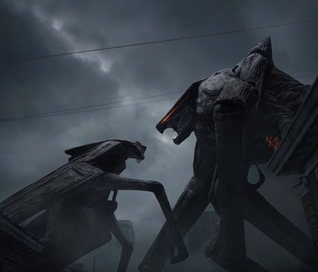 Male and Female Muto Set of 2 Exquisite Basic | Godzilla (2014
