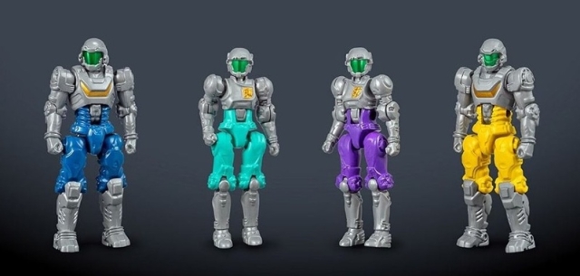 DA-125 Cosmo Maneuver Dia-Nauts Set of 4 | Diaclone Reboot