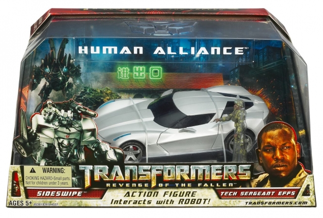 Human Alliance Sideswipe and Sergeant Epps | Transformers 2 ROTF Revenge of the Fallen