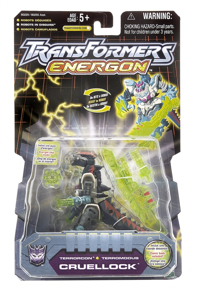 Basic Class Cruellock Transformers Energon Hasbro