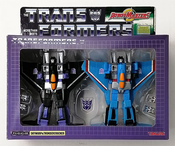 Skywarp and Thundercracker Set of 2 | Transformers Robot Masters