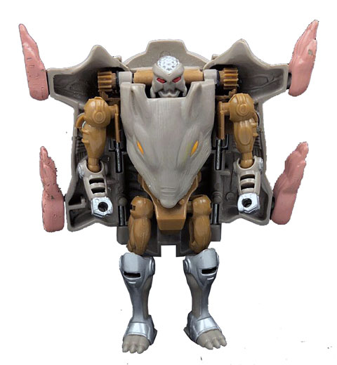Transformers Vintage Beast Wars Rattrap, Action Figure Da Collezione