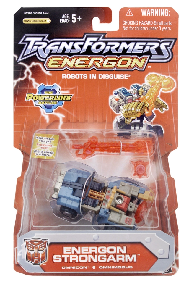 Basic Class Energon Strongarm Transformers Energon Hasbro