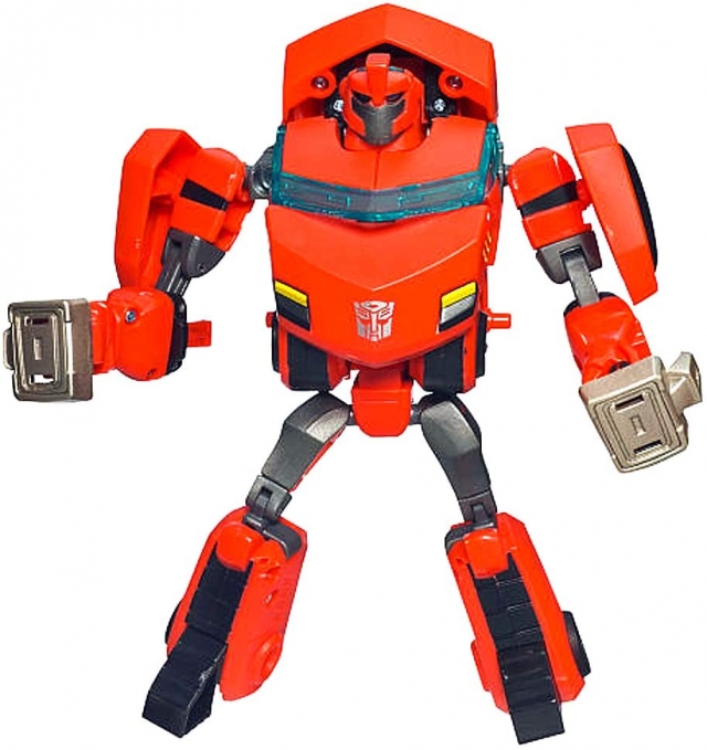 Deluxe Class Cybertron Mode Ironhide Transformers Animated Hasbro