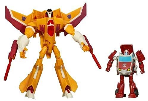 Voyager Class Sunstorm and Ratchet Exclusive | Transformers Animated