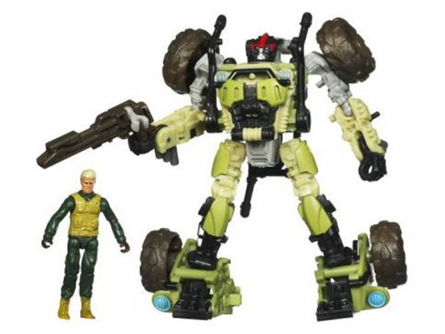 Basic Class Human Alliance Private Dedcliff with Sandstorm | Transformers 3 DOTM Dark of the Moon