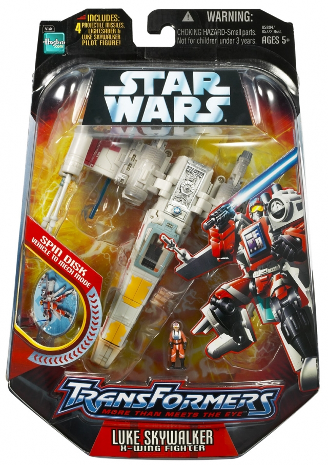 Transformers Star Wars Crossovers Clone Pilot to Republic