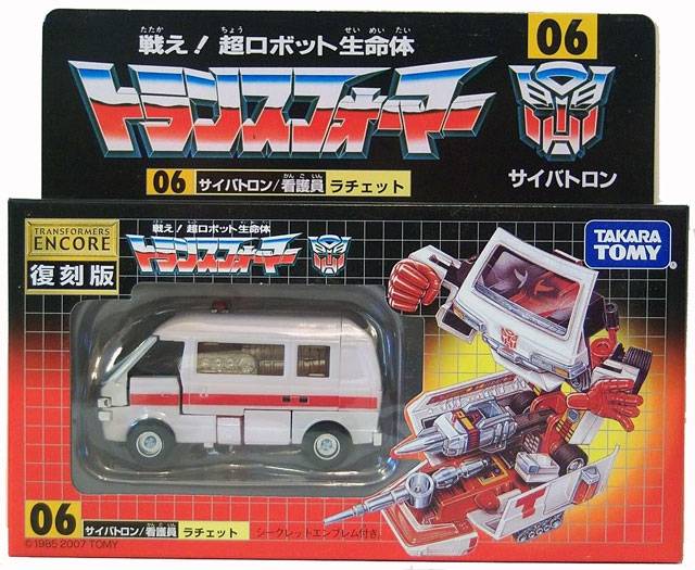 Transformers Takara Tomy Encore #06 Ratchet New Sealed