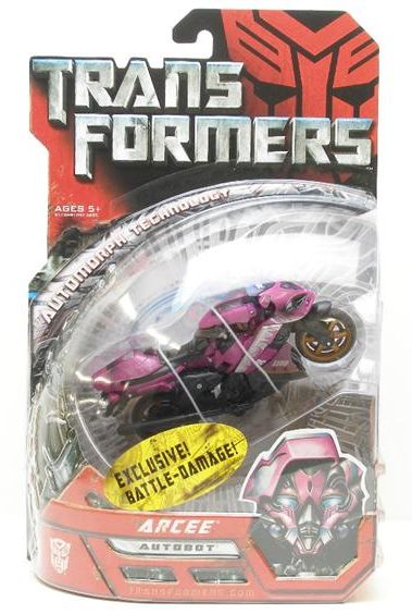 Deluxe Class Arcee Battle Damaged Exclusive | Transformers the Movie