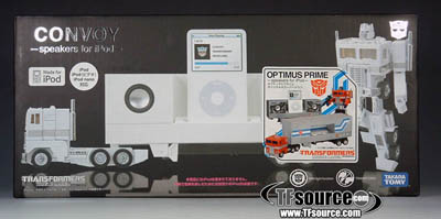 Music Label Ipod Convoy - G1 Anime Colors