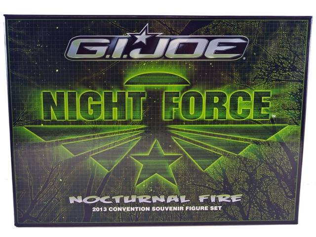 Night Force and Nocturnal Fire Set of 15 3.75-Inch Scale | G.I. Joe Joecon 2013 Convention Exclusive