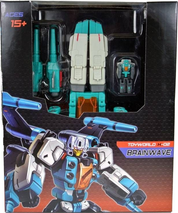 H-02 Brainwave | ToyWorld 3rd Party Transformers & Combiner Figure