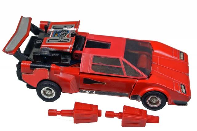 Sunstreaker Red Version | Diaclone Pre Transformers