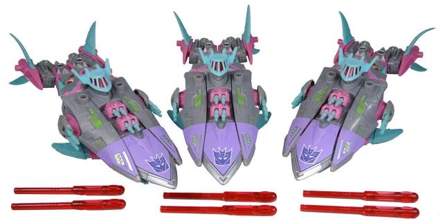 Gnaw Sharkticon 3-Pack Botcon Exclusive | Transformers Convention Botcon 2010