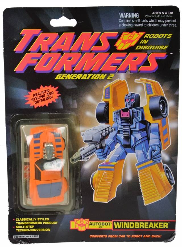 Go-Bot Windbreaker | Vintage Transformers G2