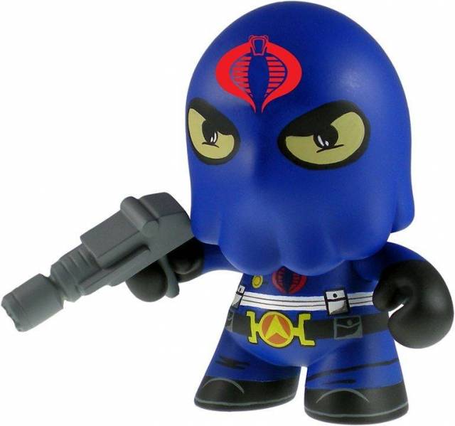 Cobra Commander Blue Hooded Chase Figure 3-Inch Figure | G.I. Joe The Loyal Subjects Action Vinyls