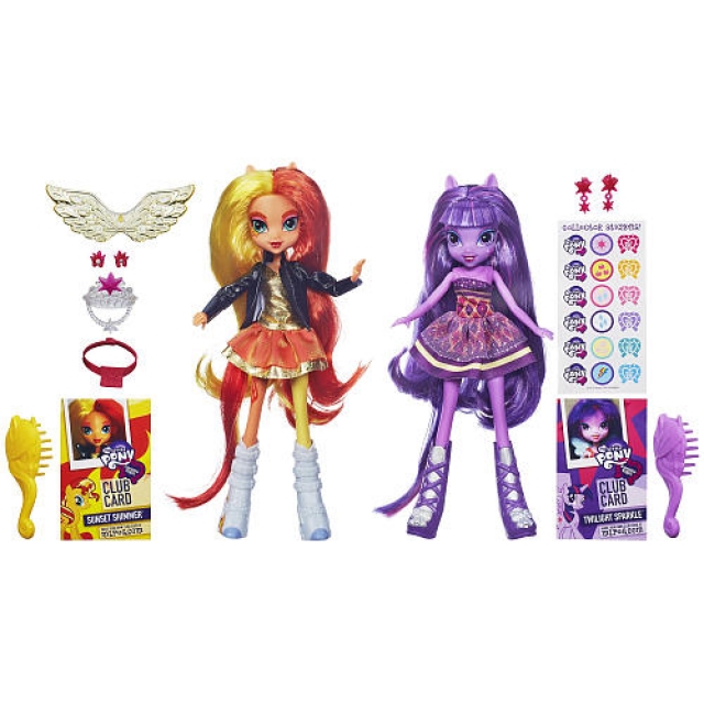 My Little Pony - Equestria Girls - Sunset Shimmer & Twilight Sprinkle