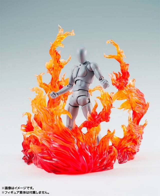 Burning Flame Red Version S.H. Figuarts Tamashii Effects | Bandai Tamashii Nations