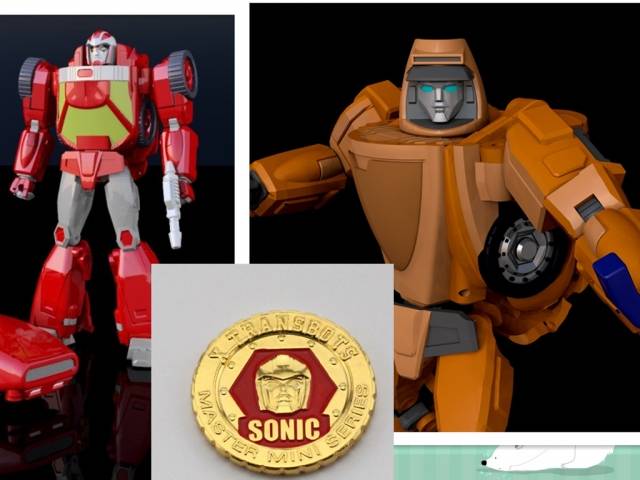 Xtransbots - MM-IV Ollie And MM-V Sonic - Set of 2