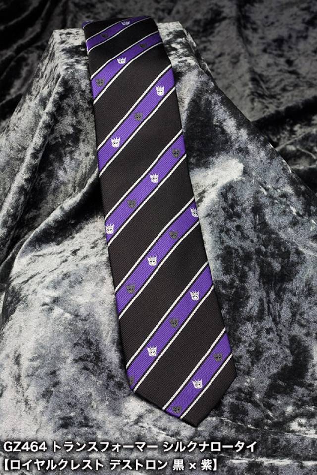 Decepticon Narrow Silk Neck Tie | Transformers Tie