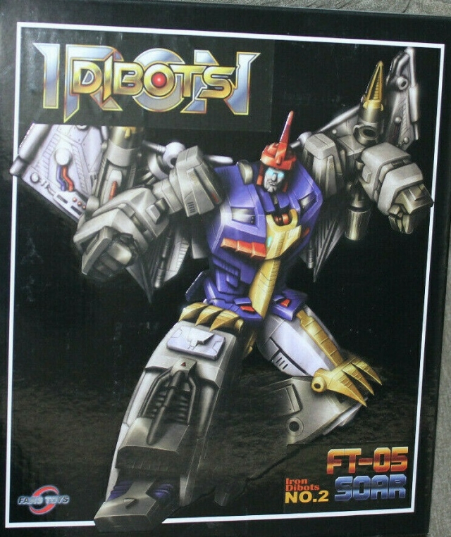 FT-05 Iron Dinobots No.2 Soar開封未使用 FT-05 Soar Blue Anime Version - Iron Dibots No.2 - Re-Issue