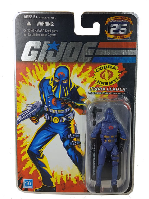 Cobra Commander 3.75-Inch Scale | G.I. Joe 25th Anniversary