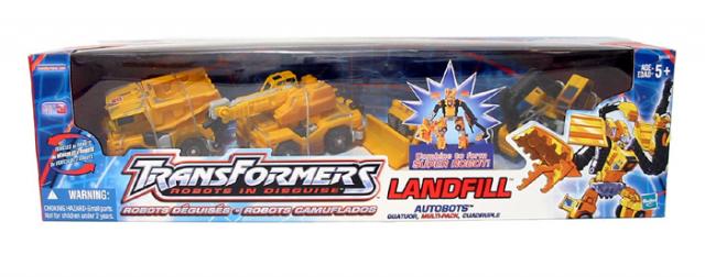 Landfill Yellow Version Exclusive | Transformers Robots in Disguise RID