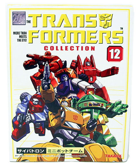 #12 Minibots Set Transformers G1 | the Transformers Collection Book Style Reissue