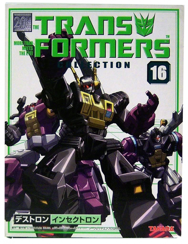 #16 Insecticons Transformers G1 | the Transformers Collection Book Style Reissue