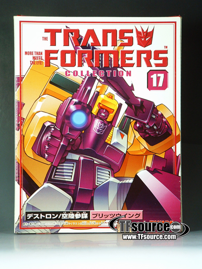 #17 Blitzwing Transformers G1 | the Transformers Collection Book Style Reissue