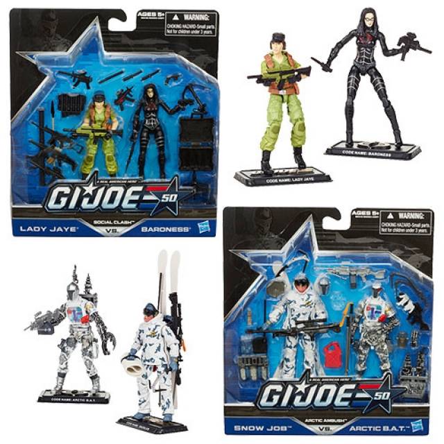 Set of 4 Figures|Figures 3.75-Inch Scale | G.I. 50th Anniversary