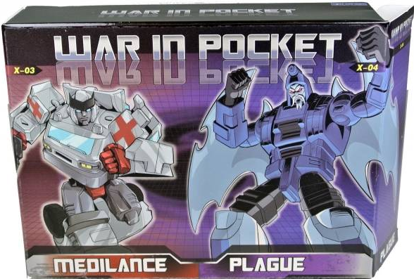 X03 Medilance and X04 Plague Set of 2 | DX9 Toys 3rd Party