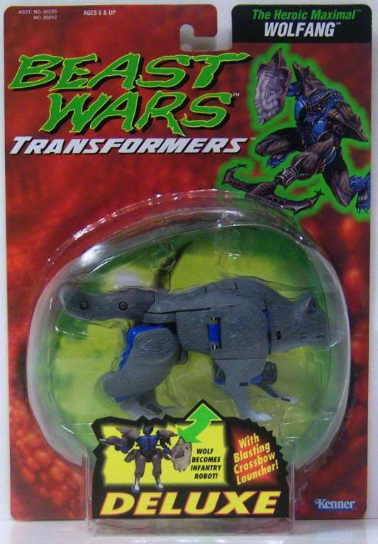 Wolfang Deluxe Class Transformers Beast Wars Hasbro