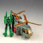 Transformers 2010 - Power Core Combiner - Windburn w/ Darkray - Loose - 100% Complete 