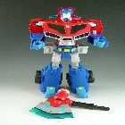 Transformers Animated - Roll Out Command Optimus Prime - Loose - 100% Complete