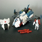 Armada - Powerlinx Jetfire with Comettor - Loose - 100% Complete