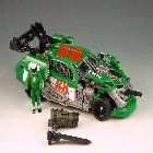 DOTM - Human Alliance - Roadbuster with Sergeant Recon - Loose - Missing Missile