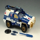 Energon - Prowl w/ Longarm - Loose - Missing mini-con