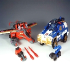 Energon  - Starscream & Prowl - Sams Club Exclusive - Loose - 100% Complete