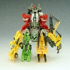 EZ Collection - Devastator - Movie Colors - Set of 7 Figures -  Loose - 100% Complete