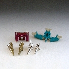 Transformers G1 - Beastbox and Squawktalk - Loose - 100% Complete