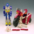 Transformers G1 - Off-Road Cycle With Axer - Loose - 100% Complete