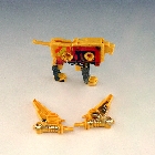 Transformers G1 - Steeljaw w/ Gold Weapons - Loose - 100% Complete