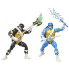 Morphed Donatello and Morphed Leonardo Set of 2 | Power Rangers X Teenage Mutant Ninja Turtles | Hasbro Lightning Collection