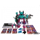 Reissue - Decepticon Piranacon - G1 Commemorative Seacons Set - Loose - As Shown