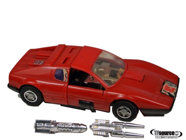 Transformers G1 - Overdrive - Loose - Missing Neutron Blaster