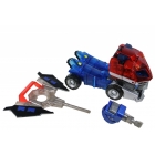 Japanese Transformers Animated - Wingblade Optimus Prime - Loose - Missing battle armor