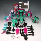 Reissue - Decepticon Piranacon - G1 Commemorative Seacons Set - Loose - 100% Complete