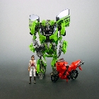 ROTF -  Autobot Skids with Arcee and Mikaela Banes - Loose - 100% Complete